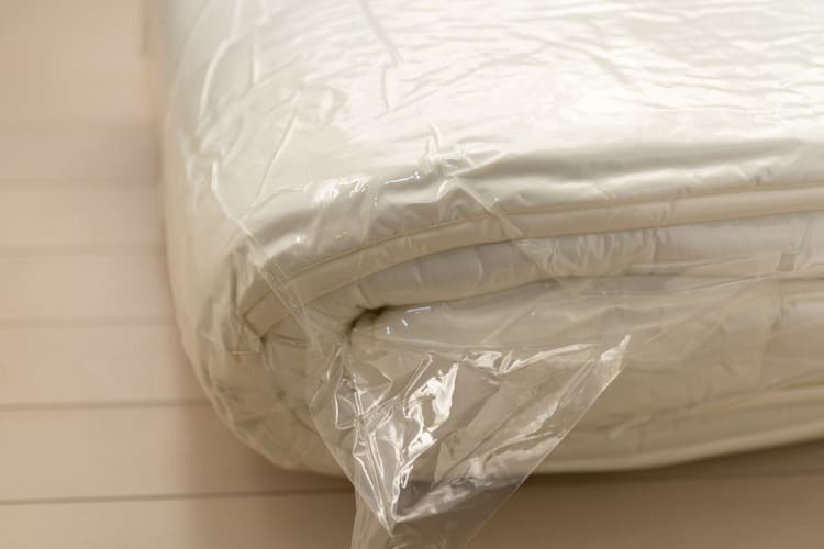 完成したお布団は圧縮いたしません